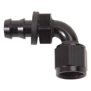 Russell - Russell Performance -8 AN Twist-Lok 90 Degree Hose End (Black) - 624173 - Image 2