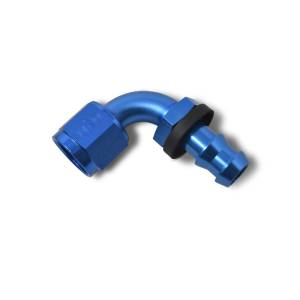 Russell - Russell Performance -10 AN Twist-Lok 90 Degree Hose End (Blue) - 624180 - Image 4