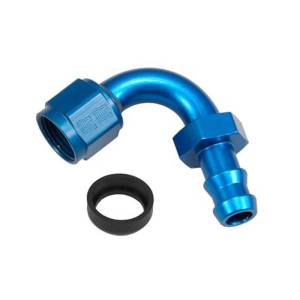 Russell - Russell Performance -6 AN Twist-Lok 120 Degree Hose End (9/16in Radius) - 626000 - Image 2
