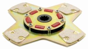 McLeod Racing - McLeod Racing Disc Racing Only Sprung Hub Flat 4 Paddle 10.5in X 1 X 10 Spline - 260410 - Image 2