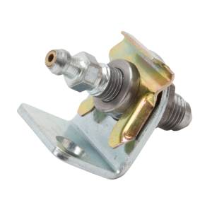 Russell - Russell Adapter Fitting -4 AN Male Flare to 3/8in. -24 Brake Bleeder Female - Clear Zinc Finish - 641380 - Image 2