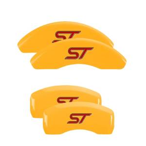 MGP - MGP 4 Caliper Covers Engraved Front & Rear MGP Yellow finish black ch - 10239SMGPYL - Image 2