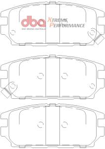 DBA - DBA 1994 Eagle Talon TSi (1st Gen) AWD XP Performance Front Brake Pads - DB1238XP - Image 3