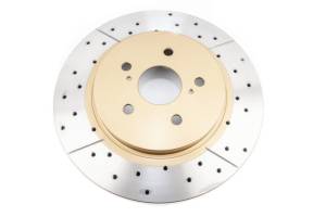 DBA - DBA 04-06 Lexus RX330 Front Drilled & Slotted Street Series Rotor - 2702X - Image 2