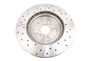 DBA - DBA 04-06 Lexus RX330 Front Drilled & Slotted Street Series Rotor - 2702X - Image 3