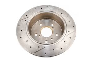 DBA - DBA 13-18 Lexus ES300h Rear Drilled & Slotted Street Series Rotor - 2713X - Image 3