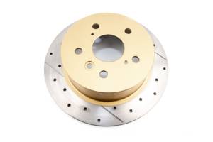 DBA - DBA 13-18 Lexus ES300h Rear Drilled & Slotted Street Series Rotor - 2713X - Image 4