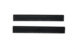 AVS - AVS Universal Stepshields Door Sills 2pc - Black - 88407 - Image 2