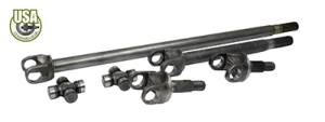 Yukon Gear & Axle USA Standard 4340 Chrome-Moly Replacement Axle Kit For 88-98 Ford 60 Front - ZA W26018