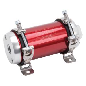 Edelbrock - Edelbrock Fuel Pump Electric Quiet-Flo EFI 80 GPH -10 In -10 Out Red/Clear - 182031 - Image 3