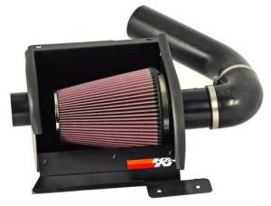 K&N Engineering - K&N Engineering 97-08 Ford E350/#450 Econoline V10-6.8L Black High Flow Performance Kit - 77-2570KTK - Image 1