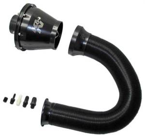 K&N Engineering - K&N Engineering Universal Apollo Black Cold Air Intake - 70mm OD FLG PP - RC-5052AB - Image 2