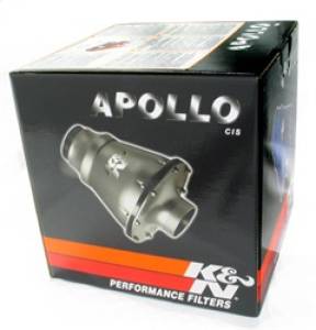 K&N Engineering - K&N Engineering Universal Apollo Black Cold Air Intake - 70mm OD FLG PP - RC-5052AB - Image 3