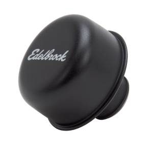 Edelbrock - Edelbrock Black Steel Breather - 4403 - Image 1