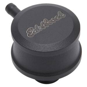 Edelbrock - Edelbrock PCV for Valve Cover Aluminum Round Push In w/ 90-Degree Port Breather Look - 4406 - Image 2