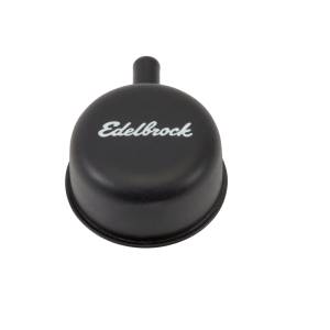 Edelbrock - Edelbrock Round Cap w/ Nipple Black - 4413 - Image 3