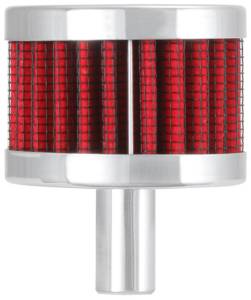 K&N Engineering - K&N Engineering Steel Base Chrome Top Crankcase Vent Filter 1/2in. Vent / 2in. OD / 1-1/2in. Height - 62-1015 - Image 3