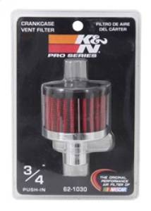 K&N Engineering - K&N Engineering Steel Base Crankcase Vent Filter .75in Vent OD x 2in OD x 1.5in Height - 62-1030 - Image 6