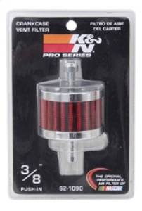 K&N Engineering - K&N Engineering Steel Base Crankcase Vent Filter 3/8in OD Tube 2in OD 1-1/2in Height - 62-1090 - Image 6