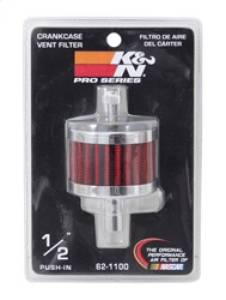 K&N Engineering - K&N Engineering Steel Base Crankcase Vent Filter 0.5in Vent OD x 2in OD x 1.5in Height - 62-1100 - Image 8