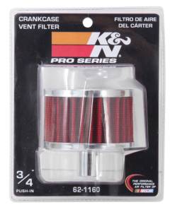 K&N Engineering - K&N Engineering Filter 3/4in Vent 3in Diameter 2in Height - 62-1160 - Image 6