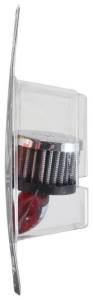 K&N Engineering - K&N Engineering Rubber Base Crankcase Vent Filter - Chrome 1in Flange ID x 2in OD x 1.5in Height - 62-1220 - Image 7
