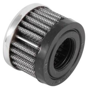 K&N Engineering - K&N Engineering Rubber Base Crankcase Vent Filter - Chrome 1in Flange ID x 2in OD x 1.5in Height - 62-1220 - Image 11