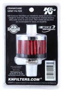 K&N Engineering - K&N Engineering Clamp On Rubber Base Crankcase Vent Filter 0.375in Flange ID x 2in OD x 1.5in Height - 62-1320 - Image 11