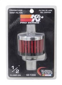 K&N Engineering - K&N Engineering Clamp On Rubber Base Crankcase Vent Filter 0.5in Flange ID 2in OD 1.5in Height - 62-1330 - Image 6