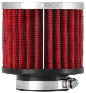 K&N Engineering - K&N Engineering 1.5in Flange ID x 3in OD x 2.5in H Chrome Finish Rubber Base Crankcase Vent Filter - 62-1460 - Image 4