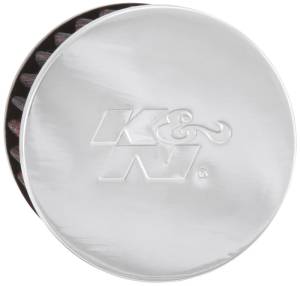 K&N Engineering - K&N Engineering 1.75in Flange ID x 3in OD x 2.5in H Chrome Finish Rubber Base Crankcase Vent Filter - 62-1480 - Image 5