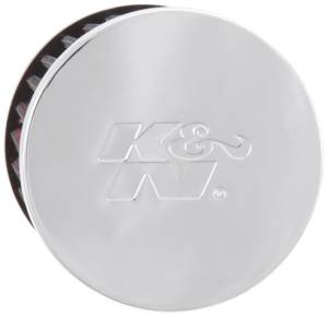 K&N Engineering - K&N Engineering Rubber Base Chrome Top Push-In Crankcase Vent Filter 3in OD x 2-1/2in H. - 62-1490 - Image 7