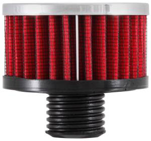 K&N Engineering - K&N Engineering .5in Flange ID x 3in OD x 3.25in H Rubber Base Crankcase Vent Filter - 62-1495 - Image 9