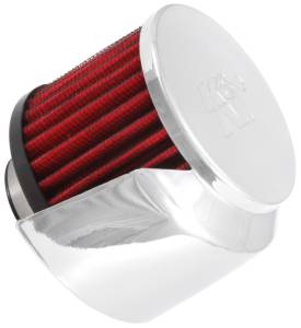 K&N Engineering - K&N Engineering 1.375in Flange ID x 3in OD x 2.5in Height Clamp On Crankcase Vent Filter - 62-1513 - Image 1