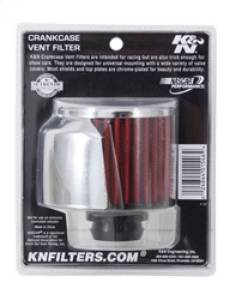 K&N Engineering - K&N Engineering 1in Flange L x 3in OD x 2.5in Height Clamp On Crankcase Vent Filter - 62-1516 - Image 4