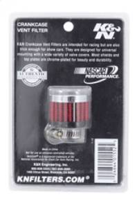 K&N Engineering - K&N Engineering Rubber Base Crankcase Vent Filter - 0.55in Flange ID 1.375in OD 1.125in Height - 62-2480 - Image 3