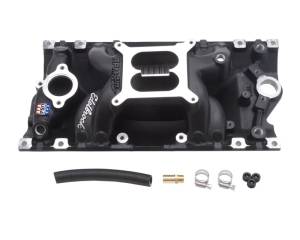 Edelbrock - Edelbrock Performer RPM Air Gap Vortec Black - 75163 - Image 2