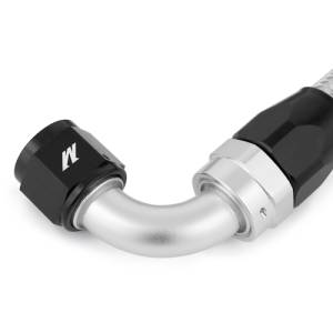 Mishimoto - Mishimoto 3 Ft Stainless Steel Braided Hose w/ -10AN Fittings - MMSBH-10-3 - Image 3