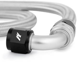 Mishimoto - Mishimoto 5 Ft Stainless Steel Braided Hose w/ -10AN Fittings - MMSBH-10-5 - Image 3