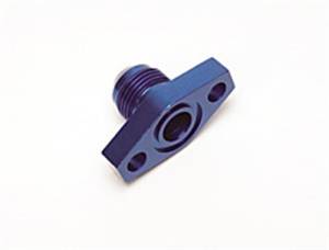 Russell - Russell Performance -10 AN Blue Oil Drain to Male Fitting (Includes Viton O-ring) - 697070 - Image 3