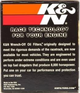 K&N Engineering - K&N Engineering Oil Filter OIL FILTER; AUTOMOTIVE - HP-2010 - Image 9
