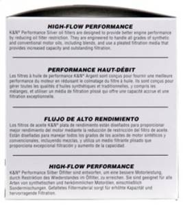 K&N Engineering - K&N Engineering Oil Filter for Ford/Lincoln/Mercury/Mazda/Chrysler/Dodge/Jeep/Cadillac/Ram 3.656in OD x 4in H - PS-2010 - Image 5