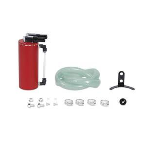 Mishimoto - Mishimoto Small Aluminum Oil Catch Can - Wrinkle Red - MMOCC-SAWRD - Image 1