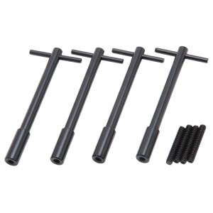 Edelbrock - Edelbrock Vc Hold Down Kit T-Bar 1/4In-20 Thread 5In Long Black (Set of 4) - 44023 - Image 2