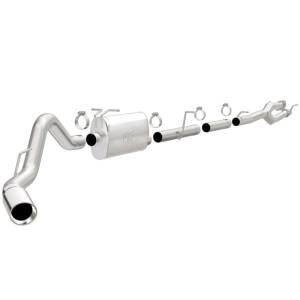 Magnaflow - Magnaflow Sys C/B 11-15 Ford Super Duty F250 6.2L EC CC, SS 3.5in Single Rear Pass Side Ext 5in Tip - 19174 - Image 2