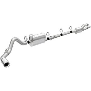 Magnaflow 2020 Ford F250/F350 3.5in Street Series Cat-Back Exhaust Rear Passenger Exit-Polished Tip - 19530