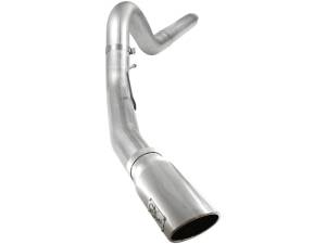 aFe - aFe Atlas 5in DPF-Back Aluminized Steel Exh Sys, Ford Diesel Trucks 08-10 V8-6.4L (td) Polished tip - 49-03054-P - Image 2