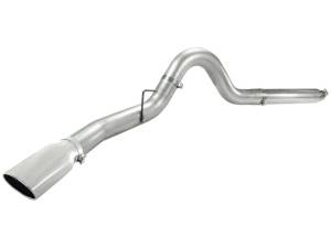 aFe - aFe Atlas 5in DPF-Back Aluminized Steel Exh Sys, Ford Diesel Trucks 08-10 V8-6.4L (td) Polished tip - 49-03054-P - Image 3