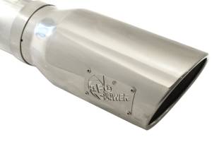 aFe - aFe Atlas 5in DPF-Back Aluminized Steel Exh Sys, Ford Diesel Trucks 08-10 V8-6.4L (td) Polished tip - 49-03054-P - Image 4