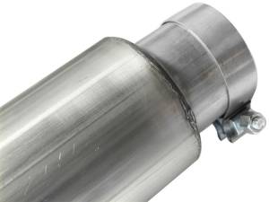 aFe - aFe Atlas 5in DPF-Back Aluminized Steel Exh Sys, Ford Diesel Trucks 08-10 V8-6.4L (td) Polished tip - 49-03054-P - Image 5